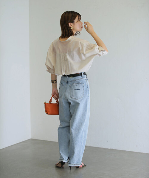 La TOTALITE（ラトータリテ）の「【YANUK/ヤヌーク】Joan Loose Straight denim（デニムパンツ・レディース・ブルー系その他・23/24/25）」の21枚目の写真