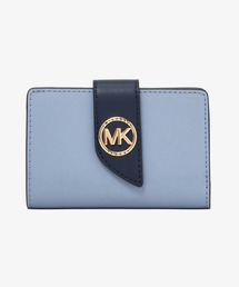 お*ん様 MICHAEL KORS GREENWICH タブ ウォレット ミディ MICHAEL KORS（マイケルコース）の「GREENWICH タブ ウォレット