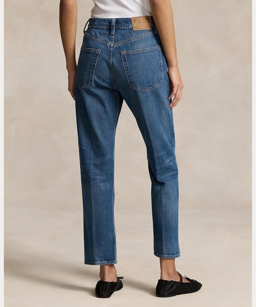 POLO RALPH LAUREN（ポロ ラルフ ローレン）の「ハイライズ リラックスド ストレート クロップ ジーンズ（デニムパンツ・レディース・ブルー・24R/25R/26R/27R/28R/29R）」の7枚目の写真