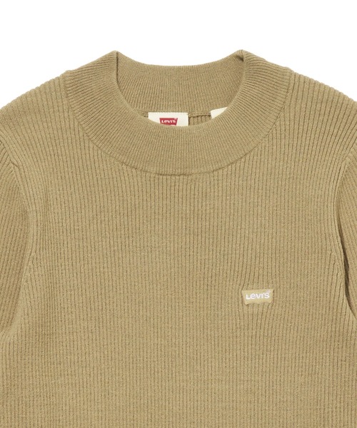 セール】Levi's/リーバイス クルーネック リブニット ベージュ（ニット