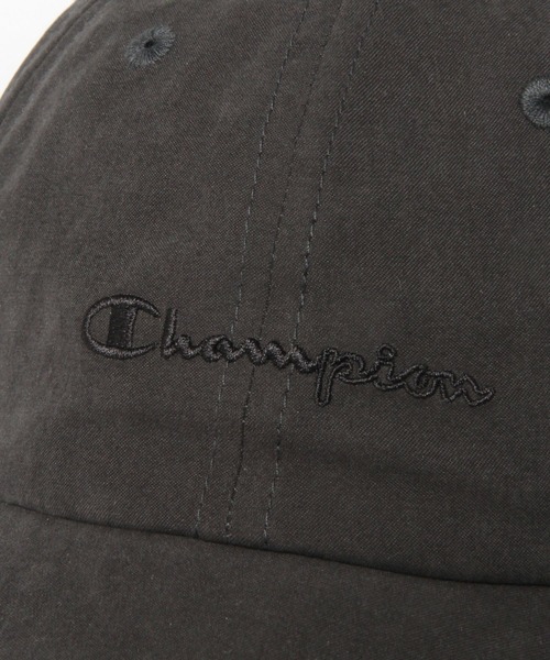 Champion(チャンピオン)の「【Champion(チャンピオン)】ピーチスエードキャップ(キャップ・レディース・アイボリー/ベージュ/チャコール・FREE)」の6枚目の写真