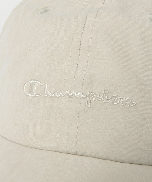 Champion(チャンピオン)の「【Champion(チャンピオン)】ピーチスエードキャップ(キャップ・レディース・アイボリー/ベージュ/チャコール・FREE)」の10枚目の写真