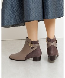 卑弥呼 | 【卑弥呼】【撥水】ベルトデザインブーツ/633403(ブーツ)