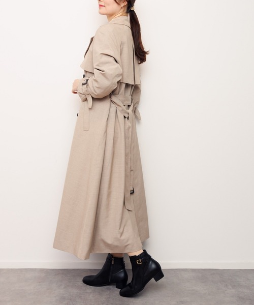 卑弥呼（ヒミコ）の「【Made in Japan】【撥水】ベルトデザインブーツ/633403（ブーツ・レディース・グレー/ブラック/ブラウン/ベージュ・23.0cm/23.5cm/25.0cm/22.5cm/24.0cm/25.5cm/24.5cm/22.0cm/21.5cm/26.0cm）」の6枚目の写真