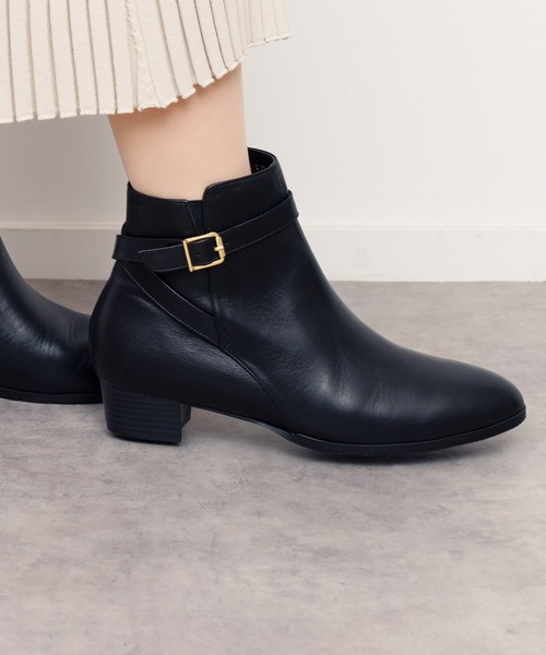 卑弥呼（ヒミコ）の「【Made in Japan】【撥水】ベルトデザインブーツ/633403（ブーツ・レディース・グレー/ブラック/ブラウン/ベージュ・23.0cm/23.5cm/25.0cm/22.5cm/24.0cm/25.5cm/24.5cm/22.0cm/21.5cm/26.0cm）」の8枚目の写真