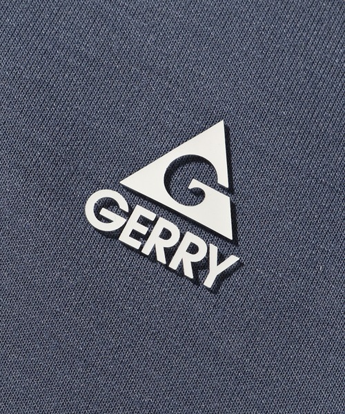 GERRY(ジェリー)の「【GERRY/ジェリー】 前シリコンプリント+バック&袖刺繍 ダンボールニット ハーフジッププルオーバー(スウェット・メンズ・ブラック/ホワイト/グレー/ブルー・M/L/LL)」の18枚目の写真