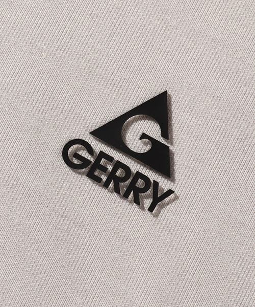 GERRY(ジェリー)の「【GERRY/ジェリー】 前シリコンプリント+バック&袖刺繍 ダンボールニット ハーフジッププルオーバー(スウェット・メンズ・ブラック/ホワイト/グレー/ブルー・M/L/LL)」の16枚目の写真