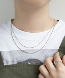 ANEMONE | ダブルチェーンネックレス(ネックレス)