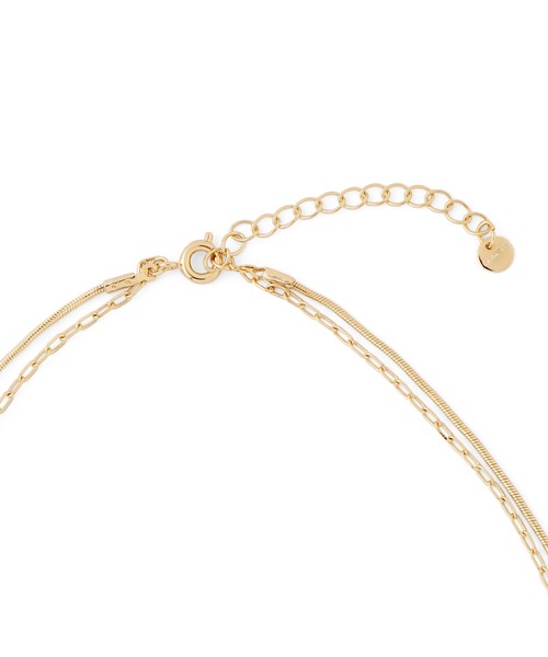 ANEMONE(アネモネ)の「ダブルチェーンネックレス(ネックレス・レディース・ゴールド/シルバー・FREE)」の6枚目の写真