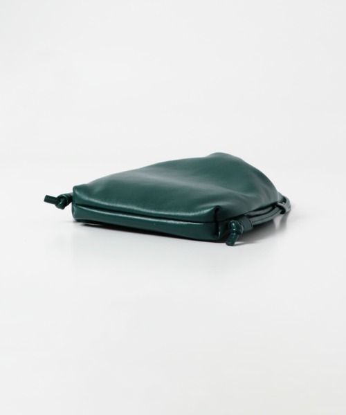SENSE OF PLACE by URBAN RESEARCH（センスオブプレイスバイアーバンリサーチ）の「『ユニセックス』フェイクレザーコードキンチャクショルダー（ショルダーバッグ・メンズ・グリーン/ブラック/ダークブラウン・ONE）」の12枚目の写真