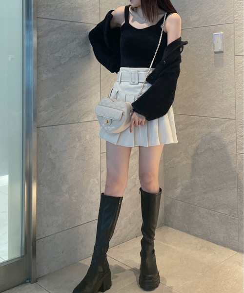 one way（ワンウェイ）の「フェザーキャミソール（キャミソール・レディース・ホワイト/レッド/ブラック/グレー/ピンク/ブルー・FREE）」の13枚目の写真