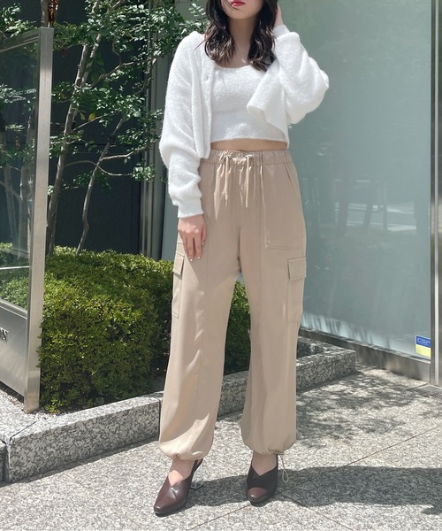 one way（ワンウェイ）の「フェザーキャミソール（キャミソール・レディース・ホワイト/レッド/ブラック/グレー/ピンク/ブルー・FREE）」の17枚目の写真