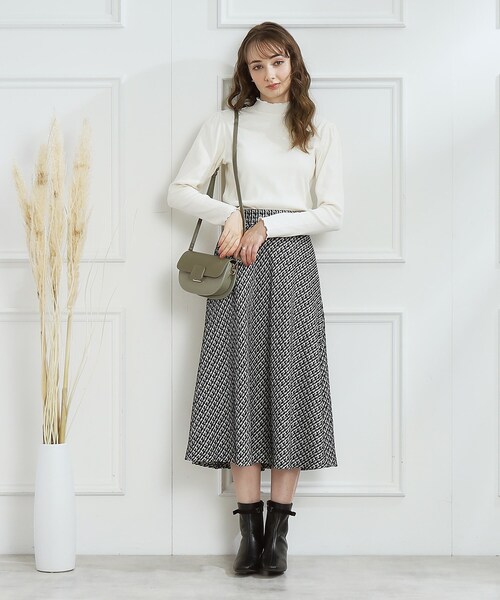 couture brooch（クチュールブローチ）の「◆メロウリブデザインTOPS（Tシャツ/カットソー・レディース・ブラック/ピンク/オフホワイト・38/40/42）」の4枚目の写真