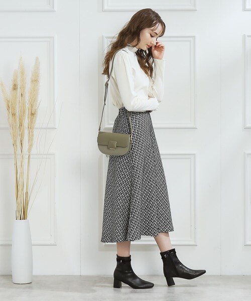 couture brooch（クチュールブローチ）の「◆メロウリブデザインTOPS（Tシャツ/カットソー・レディース・ブラック/ピンク/オフホワイト・38/40/42）」の5枚目の写真