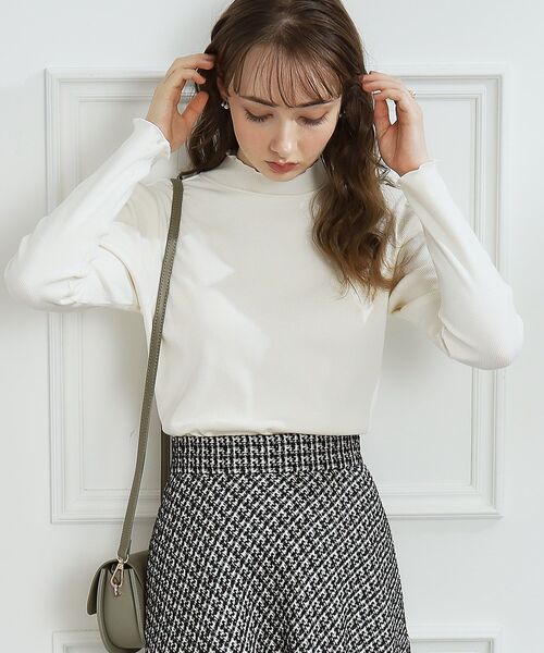 couture brooch（クチュールブローチ）の「◆メロウリブデザインTOPS（Tシャツ/カットソー・レディース・ブラック/ピンク/オフホワイト・38/40/42）」の7枚目の写真