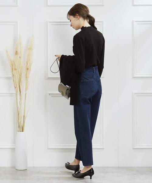 couture brooch（クチュールブローチ）の「◆メロウリブデザインTOPS（Tシャツ/カットソー・レディース・ブラック/ピンク/オフホワイト・38/40/42）」の14枚目の写真