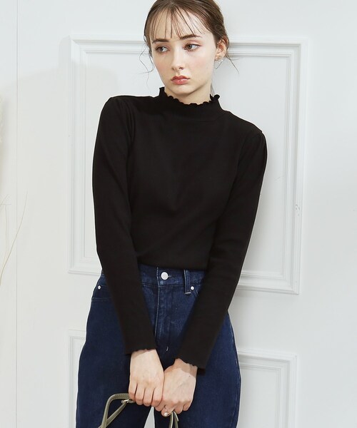 couture brooch（クチュールブローチ）の「◆メロウリブデザインTOPS（Tシャツ/カットソー・レディース・ブラック/ピンク/オフホワイト・38/40/42）」の16枚目の写真