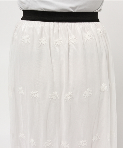 Chico（チコ）の「アソートマキシスカート（スカート・レディース・カーキ/その他18/ホワイト・FREE）」の6枚目の写真