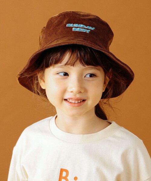 B:MING by BEAMS(ビーミングバイビームス)の「B:MING by BEAMS / コーデュロイ バケットハット(ハット・キッズ・ブラック/ブラウン/オレンジ系その他・FREE)」の2枚目の写真