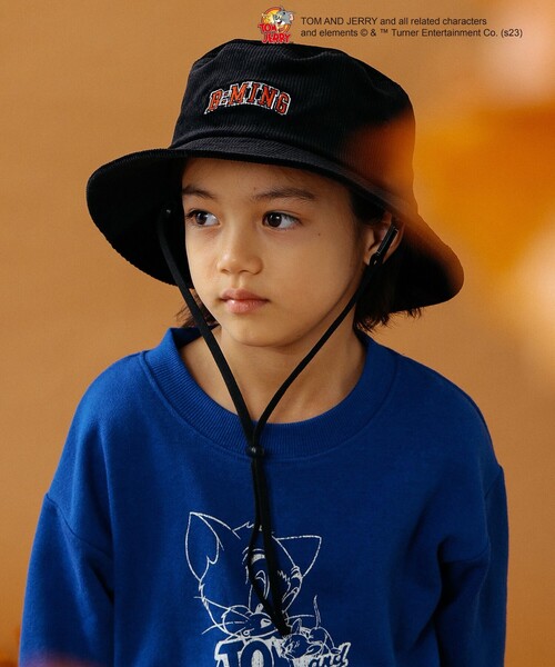 B:MING by BEAMS(ビーミングバイビームス)の「B:MING by BEAMS / コーデュロイ バケットハット(ハット・キッズ・ブラック/ブラウン/オレンジ系その他・FREE)」の4枚目の写真