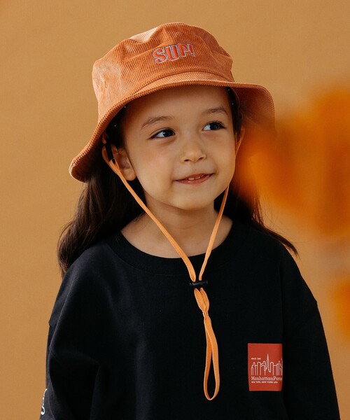 B:MING by BEAMS(ビーミングバイビームス)の「B:MING by BEAMS / コーデュロイ バケットハット(ハット・キッズ・ブラック/ブラウン/オレンジ系その他・FREE)」の8枚目の写真