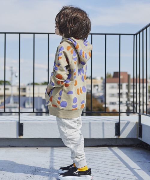 HOGAN RANCH WEAR(ホーガンランチウエア)の「ソウガラパーカー(80~130cm)(パーカー・キッズ・ネイビー/ベージュ/オフホワイト・100/90/110/95/80/130/120)」の22枚目の写真