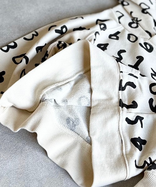 HOGAN RANCH WEAR(ホーガンランチウエア)の「ソウガラパーカー(80~130cm)(パーカー・キッズ・ネイビー/ベージュ/オフホワイト・100/90/110/95/80/130/120)」の6枚目の写真