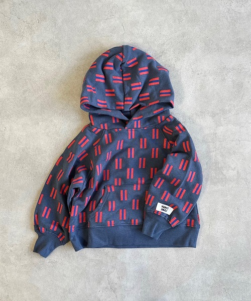 HOGAN RANCH WEAR(ホーガンランチウエア)の「ソウガラパーカー(80~130cm)(パーカー・キッズ・ネイビー/ベージュ/オフホワイト・100/90/110/95/80/130/120)」の12枚目の写真