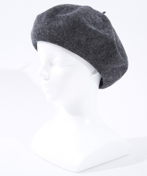 an meets zakka(アンミツザッカ)の「an meets zakka ソフトフェルトベレー帽(ハンチング/ベレー帽・レディース・C/G/A/B/F/D/I/E/H・ONE SIZE)」の3枚目の写真