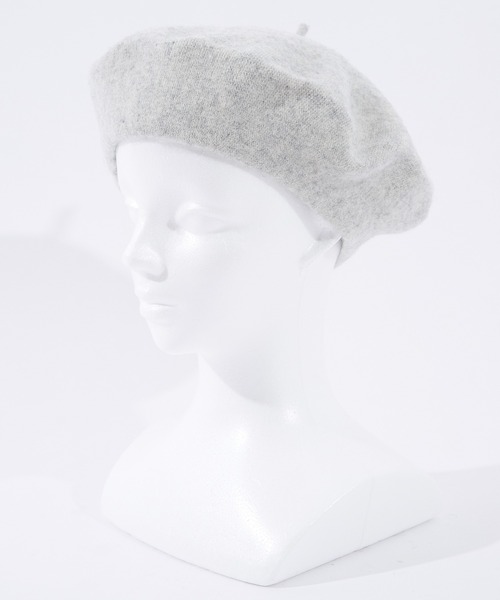an meets zakka(アンミツザッカ)の「an meets zakka ソフトフェルトベレー帽(ハンチング/ベレー帽・レディース・C/G/A/B/F/D/I/E/H・ONE SIZE)」の4枚目の写真