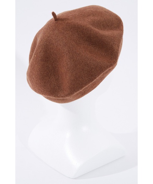 an meets zakka(アンミツザッカ)の「an meets zakka ソフトフェルトベレー帽(ハンチング/ベレー帽・レディース・C/G/A/B/F/D/I/E/H・ONE SIZE)」の19枚目の写真