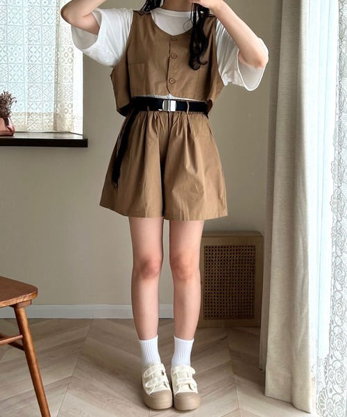 Cham.(チャム)の「ダブルベルトキャンバススニーカー(スニーカー・レディース・レッド/ベージュ/ブラック・23.5/24/24.5/22.5/23)」の15枚目の写真