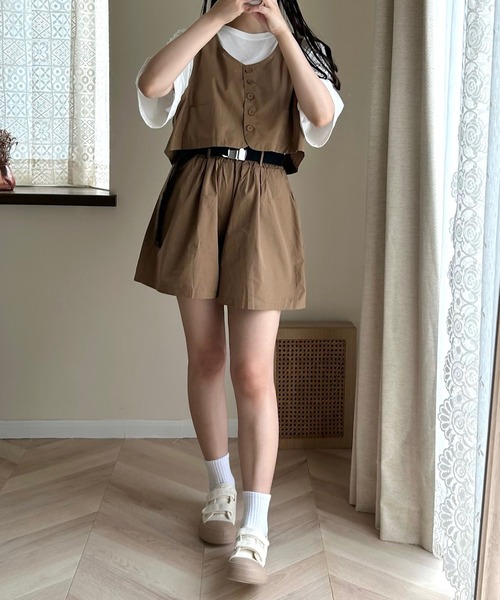 Cham.(チャム)の「ダブルベルトキャンバススニーカー(スニーカー・レディース・レッド/ベージュ/ブラック・23.5/24/24.5/22.5/23)」の16枚目の写真