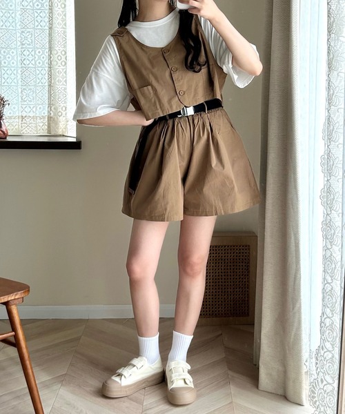 Cham.(チャム)の「ダブルベルトキャンバススニーカー(スニーカー・レディース・レッド/ベージュ/ブラック・23.5/24/24.5/22.5/23)」の18枚目の写真