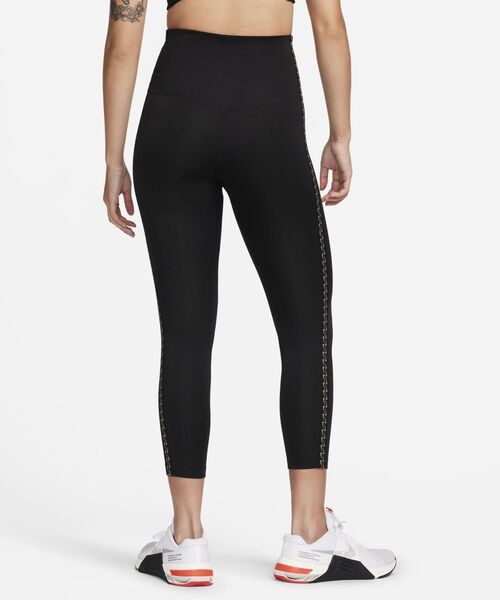 NIKE（ナイキ）の「ナイキ ワン ウィメンズ Therma-FIT ハイウエスト 7/8 レギンス / Nike One Women's Therma-FIT High-Waisted 7/8 Leggings＜XS-XL 展開＞（レギンス/スパッツ・レディース・グレイッシュブルー/ブラック・L/S/XS/M/XL）」の3枚目の写真
