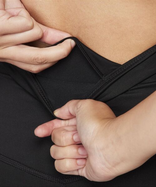 NIKE（ナイキ）の「ナイキ ワン ウィメンズ Therma-FIT ハイウエスト 7/8 レギンス / Nike One Women's Therma-FIT High-Waisted 7/8 Leggings＜XS-XL 展開＞（レギンス/スパッツ・レディース・グレイッシュブルー/ブラック・L/S/XS/M/XL）」の6枚目の写真