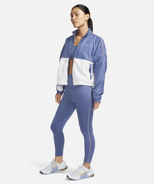 NIKE（ナイキ）の「ナイキ ワン ウィメンズ Therma-FIT ハイウエスト 7/8 レギンス / Nike One Women's Therma-FIT High-Waisted 7/8 Leggings＜XS-XL 展開＞（レギンス/スパッツ・レディース・グレイッシュブルー/ブラック・L/S/XS/M/XL）」の11枚目の写真