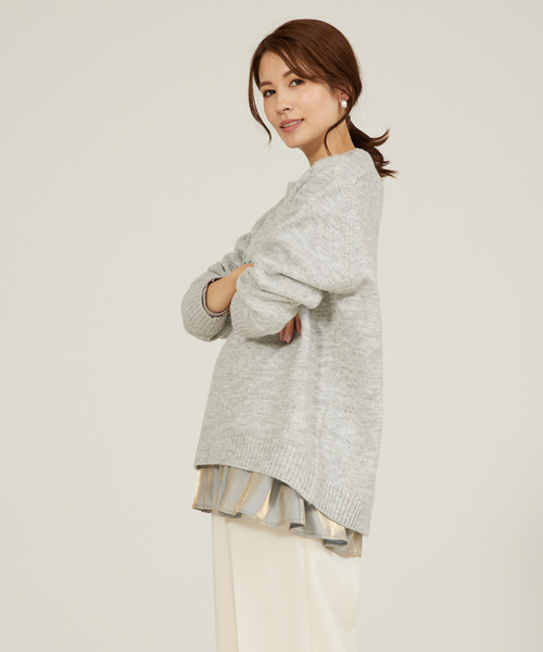 【セール】フワロゴニット（ニット/セーター）｜abahouse mavie（アバハウスマヴィ）