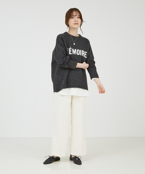 【セール】フワロゴニット（ニット/セーター）｜abahouse mavie（アバハウスマヴィ）