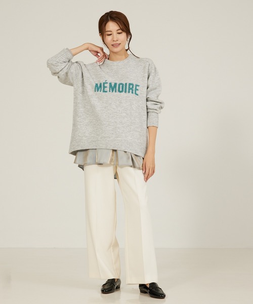 【セール】フワロゴニット（ニット/セーター）｜abahouse mavie（アバハウスマヴィ）