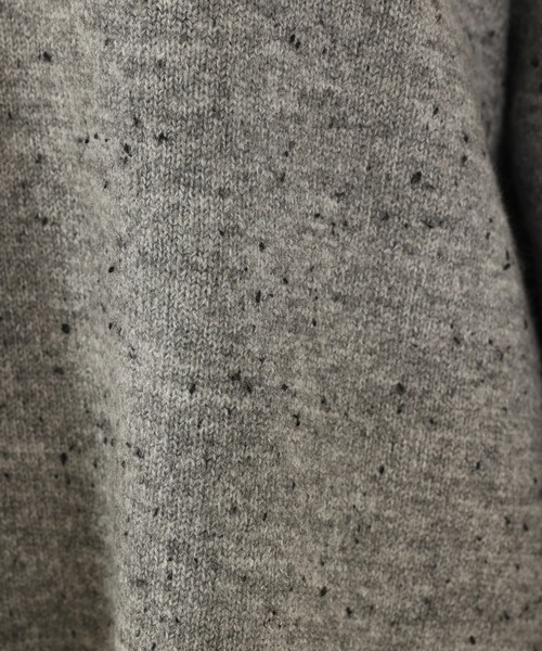 abahouse mavie（アバハウスマヴィ）の「フワロゴニット（ニット/セーター・レディース・ブラック/オフホワイト/ラベンダー/グレー/チャコールグレー/ベージュ/グリーン/ライトグレー・フリー）」の14枚目の写真