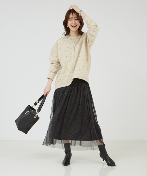 【セール】フワロゴニット（ニット/セーター）｜abahouse mavie（アバハウスマヴィ）