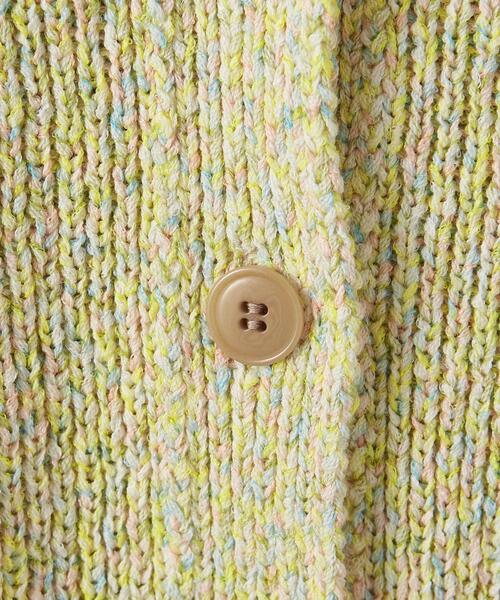Steven Alan(スティーブンアラン)の「<Steven Alan>メランジ テープヤーン ニット ベスト(ベスト・レディース・イエロー/オフホワイト・FREE)」の17枚目の写真