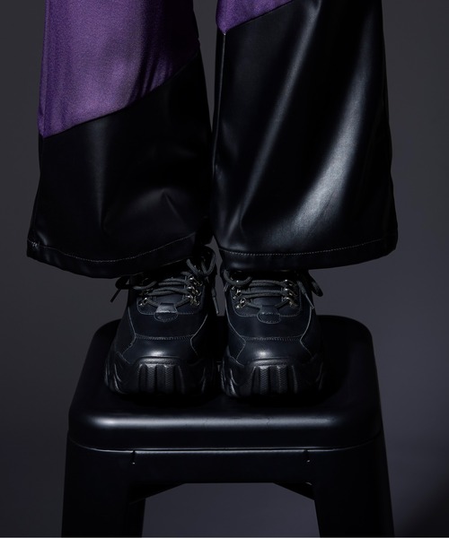 Ellno Loset（エルノロゼット）の「厚底メタルパーツスニーカー（その他シューズ・メンズ・ブラック・X-SMALL/SMALL/X-LARGE/LARGE/MEDIUM）」の11枚目の写真