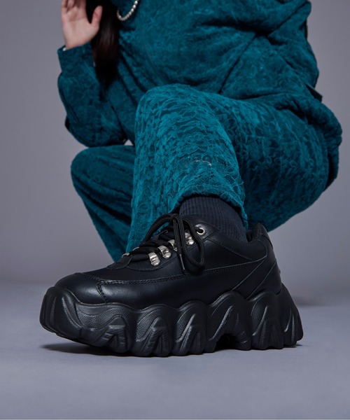 Ellno Loset（エルノロゼット）の「厚底メタルパーツスニーカー（その他シューズ・メンズ・ブラック・X-SMALL/SMALL/X-LARGE/LARGE/MEDIUM）」の16枚目の写真