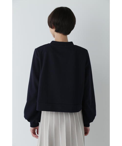 【未使用タグ付き】human woman ダンボールカットソー 袖シャーリング human woman（ヒューマンウーマン）の「◇袖シャーリング