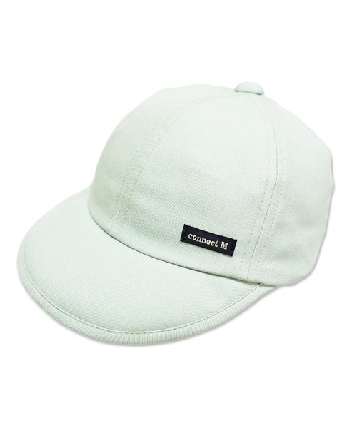 connect M(コネクトエム)の「ひんやりCAP(UVカット)(キャップ・キッズ・ピンクベージュ/ブルー/ミント/アイボリー・M/L)」の3枚目の写真