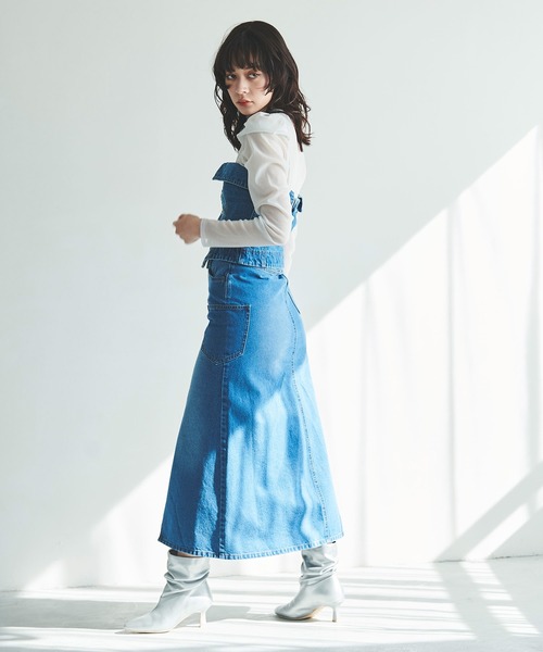 31 Sons de mode（トランテアン　ソン　ドゥ　モード）の「シアーラメトップス（Tシャツ/カットソー・レディース・ブラック/ライトベージュ/ライトグレー/ピンク・36）」の19枚目の写真