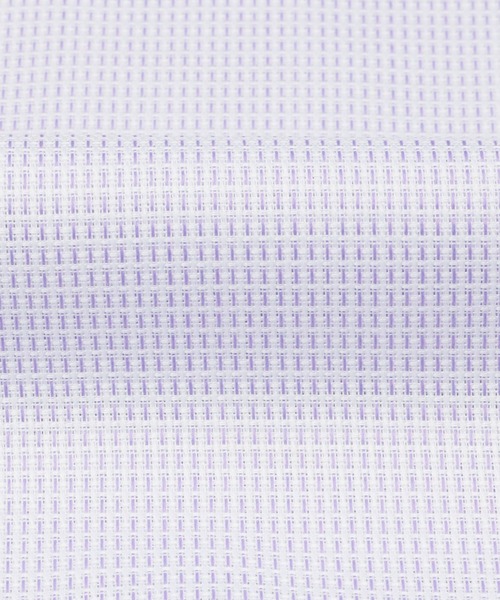 TOKYO SHIRTS（トウキョウシャツ）の「形態安定ノーアイロン ドゥエボットーニ 長袖ビジネスワイシャツ（ビジネスシャツ・メンズ・パープル・首回り39cm-裄丈80cm/首回り39cm-裄丈84cm/首回り41cm-裄丈82cm/首回り41cm-裄丈86cm/首回り42cm-裄丈82cm/首回り42cm-裄丈86cm/首回り43cm-裄丈82cm/首回り43cm-裄丈86cm/首回り37cm-裄丈80cm/首回り37cm-裄丈84cm）」の4枚目の写真