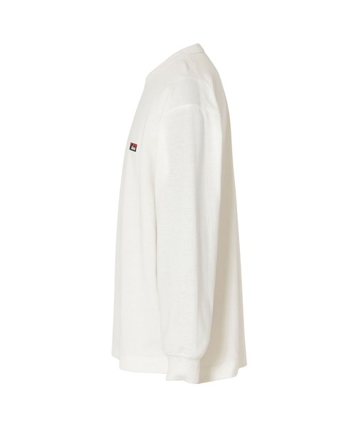 ECO HYBRID BOX LOGO EMBROIDERY L/S TEE / エコハイブリッド